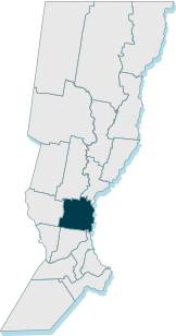Mapa del Departamento San Jerónimo, Santa Fe